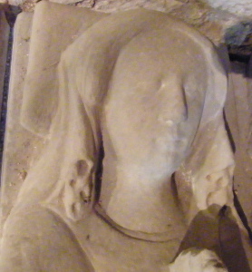 Edwyn Ralph - St Michael knight and lady 1230-50 lady